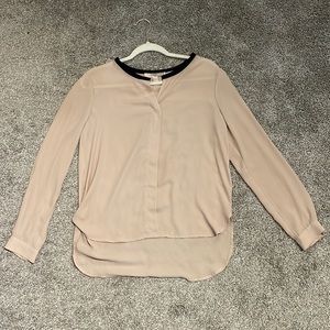 Forever 21 Cream Blouse Size S
